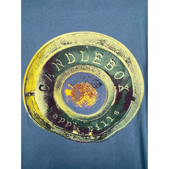 Vintage 90s Candlebox Happy Pills 1998 Tour Men's Large Band T-Shirt - Picture 2 of 4